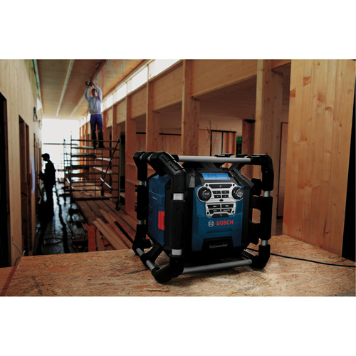 Jobsite Radio with Bluetooth&reg; 5.0 & Power Station, Lithium-Ion, 18 V Ontario Packaging