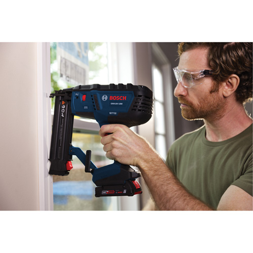 Brushless 18-Gauge Brad Nailer Kit with Standard Power Battery, 18 V, Lithium-Ion Ontario Packaging