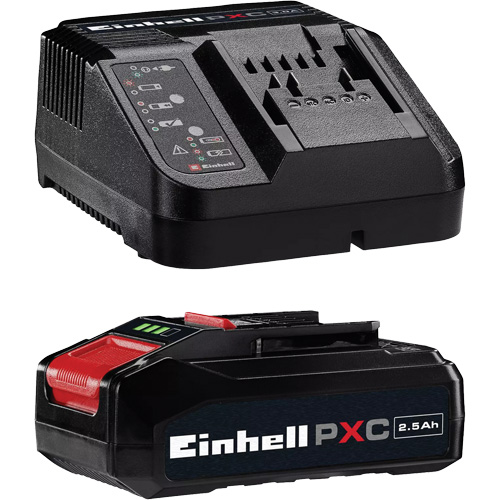 Ensemble de d&eacute;part de batterie et chargeur PXC, Lithium-ion, 18 V, 2,5 Ah Ontario Packaging
