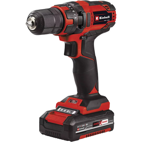 Ensemble perceuse sans fil, Lithium-ion, 18 V, Mandrin 3/8", Couple 310  lb-po Ontario Packaging
