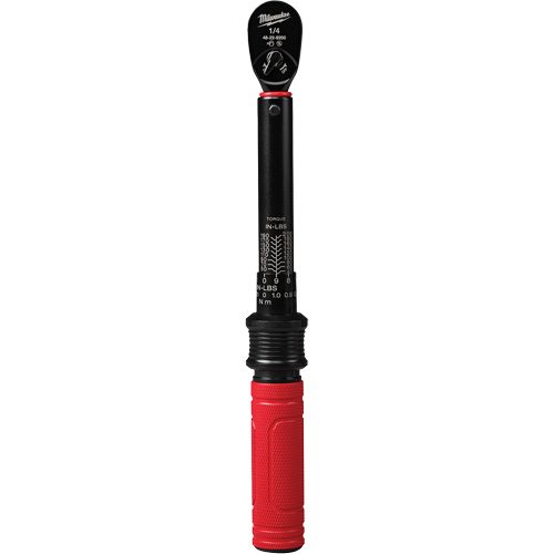 Cl&eacute; dynamom&eacute;trique, &agrave; cliquer, Entraînement 1/4" carr&eacute;, 4,5 - 22,6 Nm/40 - 200 lb-po Ontario Packaging