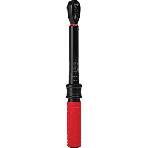 Cl&eacute; dynamom&eacute;trique, &agrave; cliquer, Entraînement 1/4" carr&eacute;, 4,5 - 22,6 Nm/40 - 200 lb-po Ontario Packaging