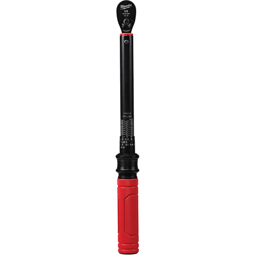 Torque Wrench, Click, 3/8" Square Drive, 20 - 100 in-lbs/27.1 - 135.6 N.m Ontario Packaging