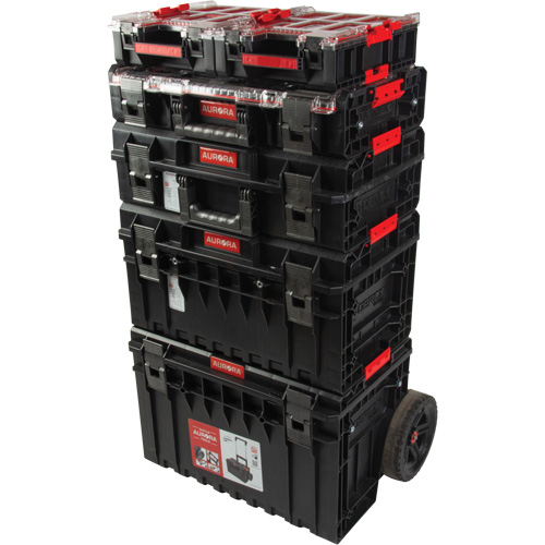 Ensemble de d&eacute;part roulant de coffres &agrave; outils Arx de 5 morceaux, 25-1/5" x 19" x 54-3/5", Noir Ontario Packaging