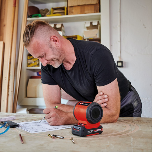 TC-SR 18 Li BT Cordless Bluetooth Speaker (Tool Only), Lithium-Ion, 18 V Ontario Packaging