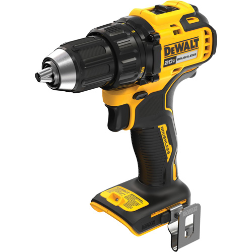 MAX* Brushless Cordless Drill/Driver (Tool Only), Lithium-Ion, 20 V, 1/2" Chuck Ontario Packaging
