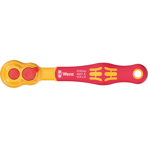 A VDE Zyklop Insulated Ratchet with Reversing Lever Ontario Packaging