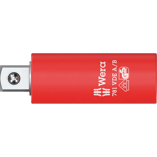 Adaptateur isol&eacute; VDE A/B, Prise 1/4", Douille 3/8", 2,78" lo, Sph&eacute;rique Ontario Packaging