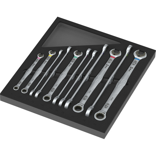 Insert en mousse 9735 pour jeu 6007 Joker 1, Combinaison &agrave; cliquet, 12 morcea Ontario Packaging