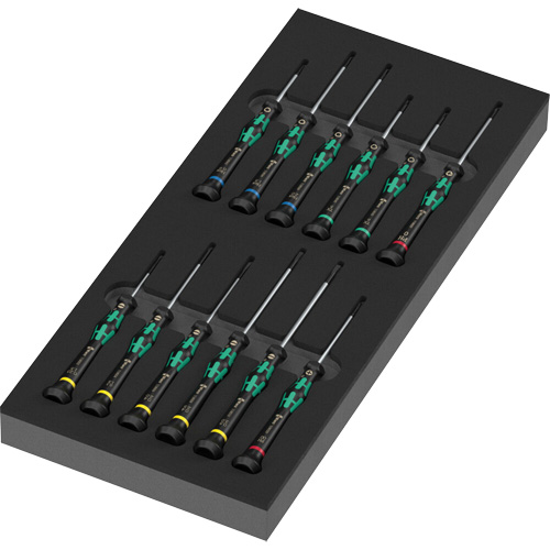 Foam Insert Kraftform Micro Screwdriver Set 2, 13 Pcs. Ontario Packaging