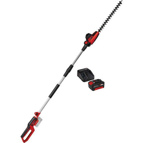 Cordless Pole Hedge Trimmer with 4Ah Battery & Charger Starter Kit, 18", 18 V, Battery Powered Ontario Packaging