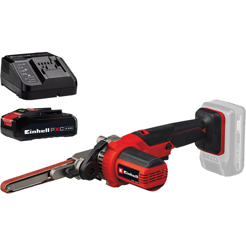 Cordless 18" File Belt Sander with 2.5Ah PXC Battery & Charger Starter Kit Ontario Packaging