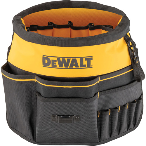 Organisateur pour seau &agrave; outils, 19-3/4" lo x 2" la x 19-5/8" h, Noir/Jaune Ontario Packaging