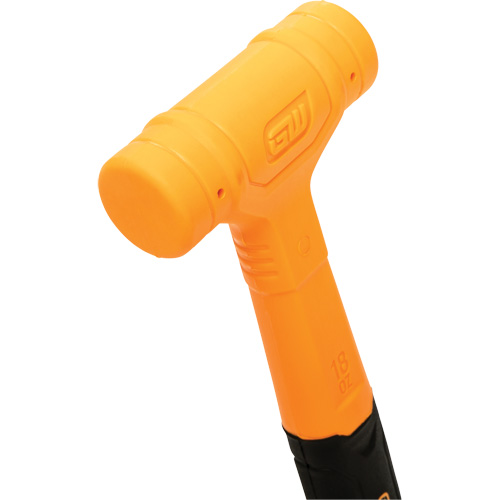 Dead Blow Hammer, 18 oz., Smooth Grip, 11-1/5" L Ontario Packaging