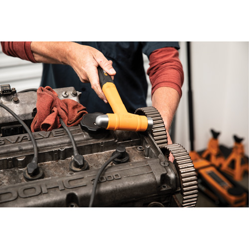 Dead Blow Ball Pein Hammer, 24 oz., Smooth Grip, 12-3/5" L Ontario Packaging