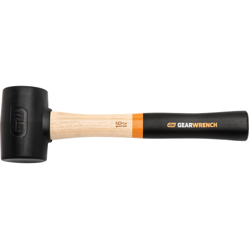 Maillet en caoutchouc, 16 oz, Prise en Bois, 13" lo Ontario Packaging