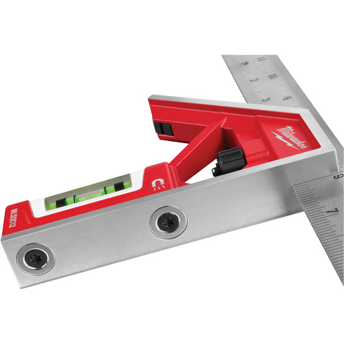 &eacute;querre magn&eacute;tique combin&eacute;, 12" lo, Acier inoxydable, Ordinaire Ontario Packaging