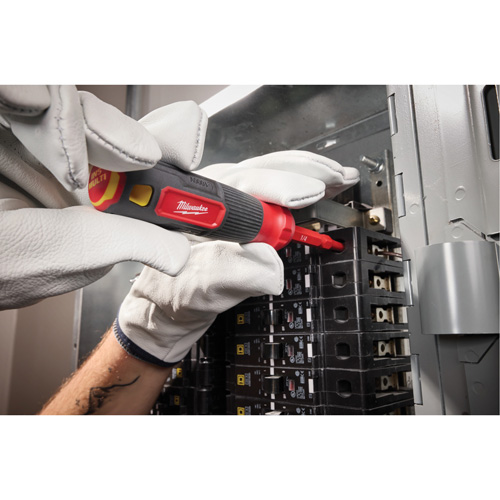Tournevis &agrave; embouts interchangeables &agrave; tige articul&eacute;e isol&eacute; 1000 V, 2-en-1, 8-4/5" lo, Prise Coussin&eacute;e Ontario Packaging