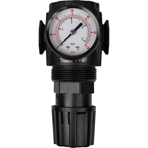 MODULAIR 300 Compressed Air Regulator, 1/2" NPT, 300 psi Max. PSI, In Line/Modular Ontario Packaging