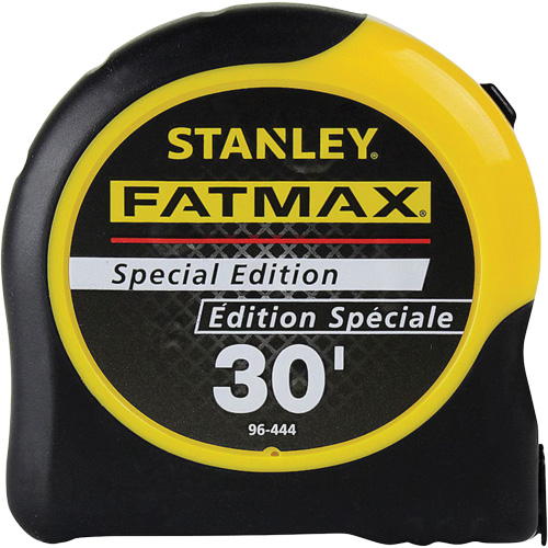 Ruban &agrave; mesurer FATMAX Special Edition, 1-1/4" x 30', Marques de goujon Imp&eacute;rial Ontario Packaging