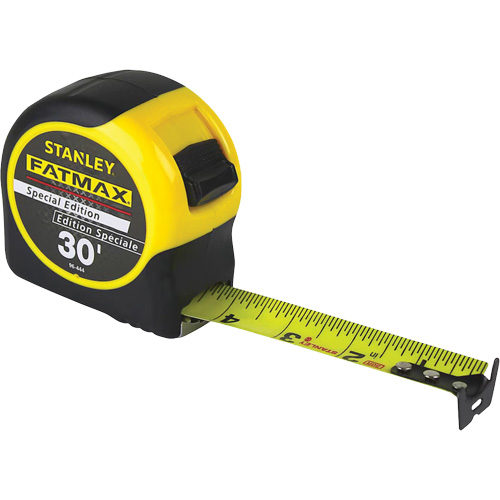 Ruban &agrave; mesurer FATMAX Special Edition, 1-1/4" x 30', Marques de goujon Imp&eacute;rial Ontario Packaging
