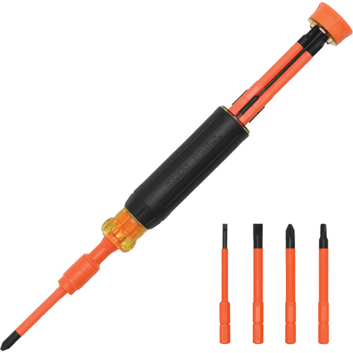 4-in-1 Insulated Multi-Bit Screwdriver Ontario Packaging