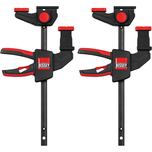 2-Piece One-Handed Table Clamps, 6" (152.4 mm) Ontario Packaging