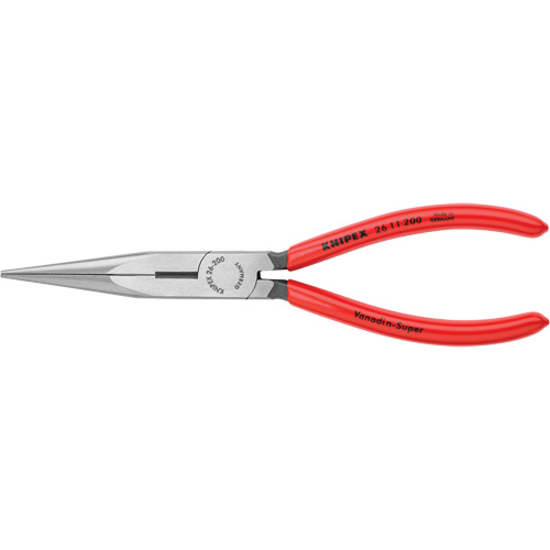 Long Nose Pliers with Cutter, 8" L Ontario Packaging
