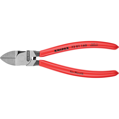 Diagonal Pliers for Flush Cutting Plastics, 6-1/4" L Ontario Packaging