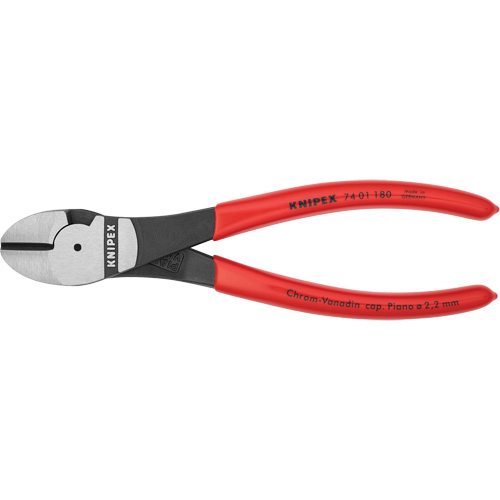 High Leverage Diagonal Cutting Pliers, 7-1/4" L Ontario Packaging
