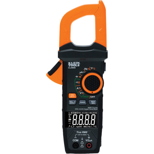 400A Auto-Ranging Smart Digital Clamp Meter, AC/DC Voltage, AC/DC Current Ontario Packaging