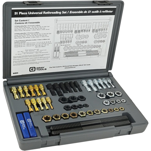 Universal Rethreading Set, 51 Pieces Ontario Packaging