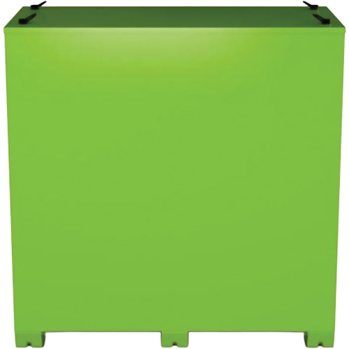 Armoire de rangement d'&eacute;PI sur place, Acier, Vert lime haute visibilit&eacute; Ontario Packaging