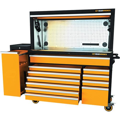 MEGAMOD Master Mechanics Tool Set in Premium Modular Foam Trays with Tool Storage & Shop Equipment, 1331 Pieces Ontario Packaging