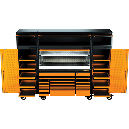 MEGAMOD Mechanics Tool Set in Premium Modular Foam Trays with Tool Storage & Shop Equipment, 1858 Pieces Ontario Packaging
