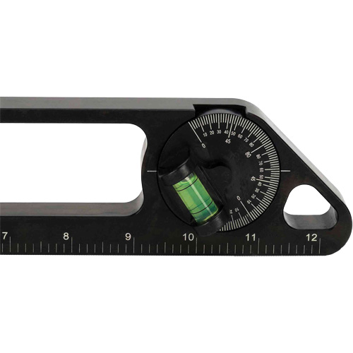 Level, 1' L, Aluminum, 3, Magnetic Ontario Packaging