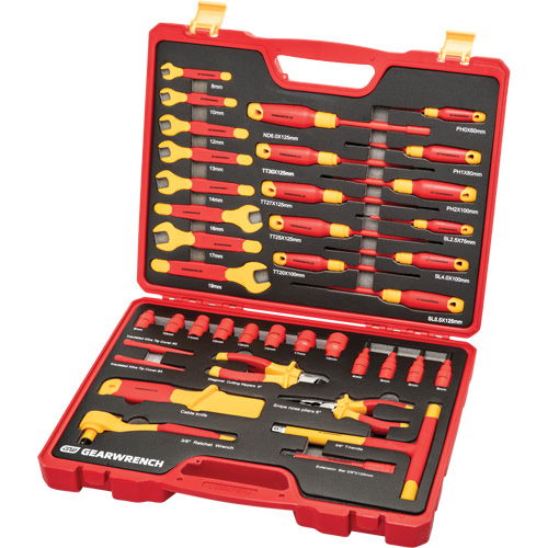 Jeu d'outils VDE isol&eacute;s, 1000 V, 39 M Ontario Packaging