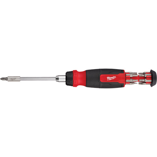 Tournevis &agrave; cliquet 14-en-1 &agrave; embouts multiples avec porte-embout de 1/4", 10-11/100" lo, Prise Coussin&eacute;e Ontario Packaging