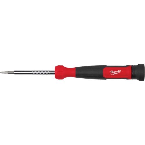 Tournevis de pr&eacute;cision 4-en-1 &agrave; embouts multiples avec porte-embout de 1/4", 5-3/4" lo, Prise Coussin&eacute;e Ontario Packaging