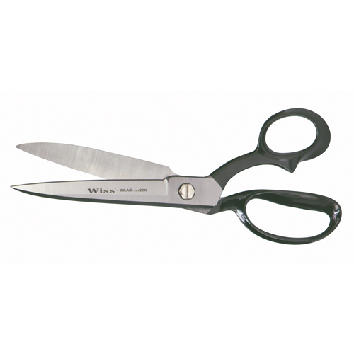 Wide Blade Industrial Shears, 6-1/8" Cut Length, Rings Handle Ontario Packaging