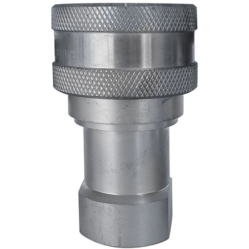 Hydraulic Quick Coupler - Stainless Steel Manual Coupler, Brass/Stainless Steel Ontario Packaging
