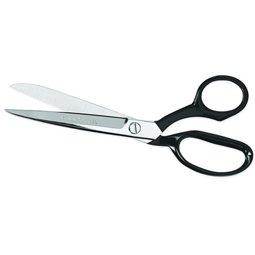 Ciseaux de couturier industriels, Longueur de coupe de 3-3/4", Poign&eacute;e Anneaux Ontario Packaging