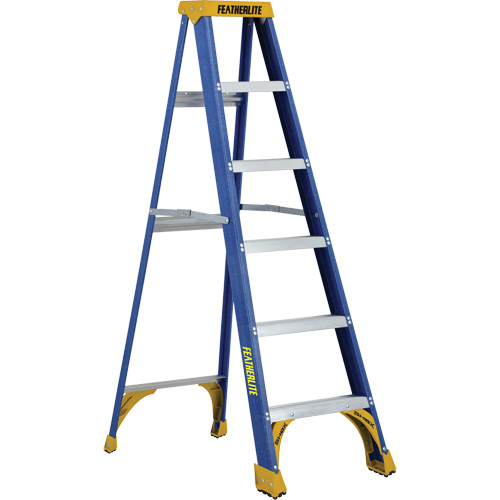 Industrial Duty Stepladders (6300 Series), 6', Fibreglass, 250 lbs. Capacity, Type 1 Ontario Packaging