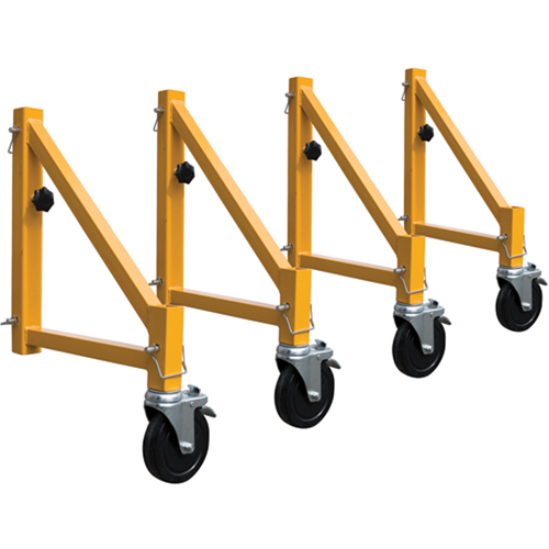 Mobile Work Scaffolding - Maxi Square Steel Scaffolding Accessories, Outrigger, 19-1/4" W x 24" H Ontario Packaging