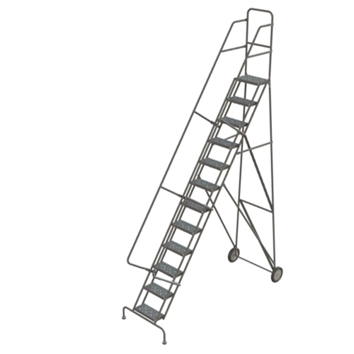 &eacute;chelles roulantes, 12 marches, Stri&eacute;, Hauteur 126" Ontario Packaging