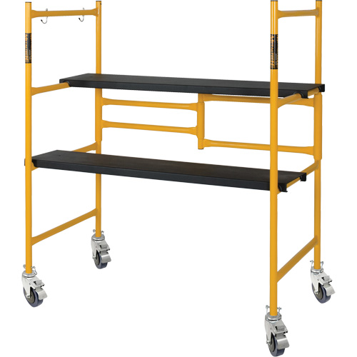 Ensemble de petit &eacute;chafaudage de base de 4' Jobsite Series, Cadre Acier, 41" p x 45-3/4" h Ontario Packaging