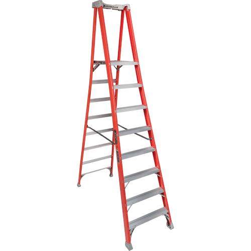 Industrial Heavy-Duty Pro Platform Stepladders (FXP1700 Series), 8', 300 lbs. Cap. Ontario Packaging