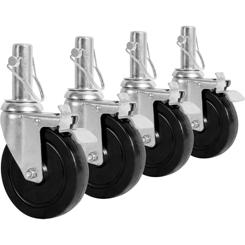 Set of Casters for Scaffolding Ontario Packaging