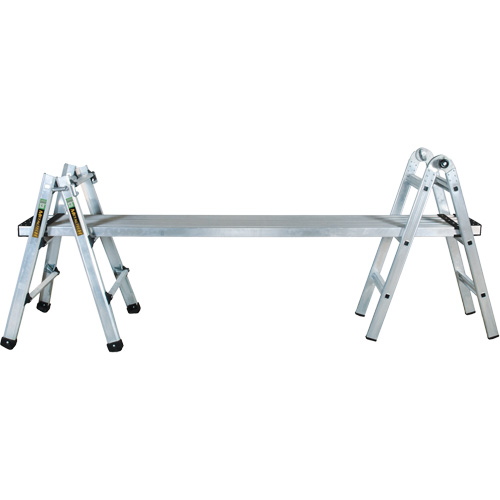 &eacute;chelle t&eacute;lescopique multipositions, 2,916' - 9,75', Aluminium, 300 lb, CSA calibre 1A Ontario Packaging