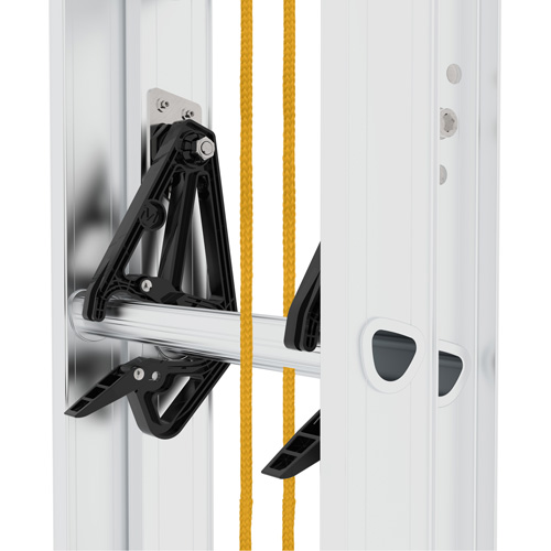 Jobsite Series Extension Ladder, 250 lbs. Cap., 24' H, Grade 1 Ontario Packaging